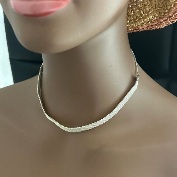 Pandora Mesh Reflexion Choker Necklace - Picture 4 of 6